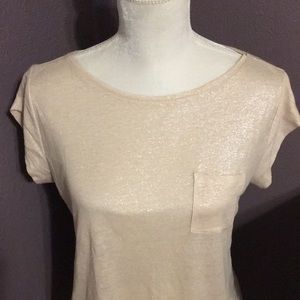 Ann Taylor Loft Linen Tee